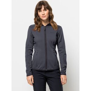 Jack Wolfskin Fleecejacke »BAISELBERG HOODED FZ W«, mit Kapuze dolphin  XS (34)