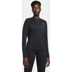 Nike Laufshirt »DRI-FIT WOMEN'S CREW-NECK RUNNING TOP« BLACK/REFLECTIVE SILV  M (40/42)