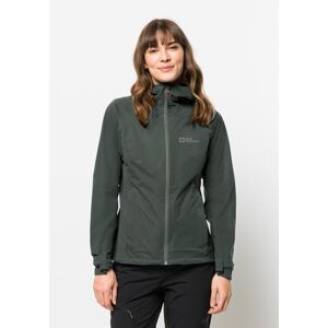 Jack Wolfskin Outdoorjacke »HIGHEST PEAK JACKET W«, mit Kapuze slate-green  M (38/40)