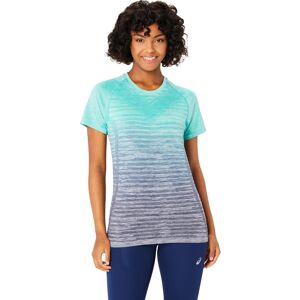 Asics T-Shirt »SEAMLESS SS TOP« AURORA GREEN/BLUE EXPANSE  M (40)