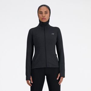 New Balance Trainingsjacke »WOMENS TRAINING JACKET« BLACK HEATHER (022)  L