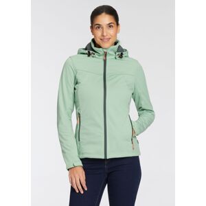 Icepeak Softshelljacke »D SOFTSHELLJACKE BOISE«, mit Kapuze, Wasserdicht &... LIGHT GREEN  48