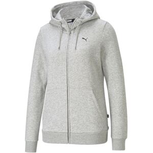 Puma Kapuzensweatshirt »ESS SMALL LOGO FULL-ZIP HOODIE FL« Light Gray Heather-Cat  XS