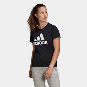 Adidas Sportswear T-Shirt »LOUNGEWEAR ESSENTIALS LOGO« Black / White  M