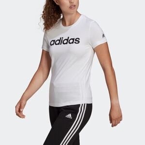 Adidas Sportswear T-Shirt »W LIN T« White / Black  XXL