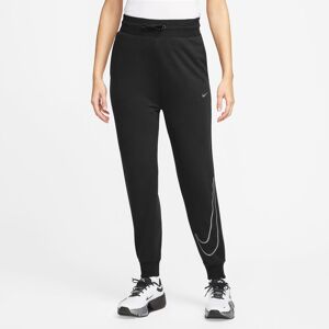 Nike Trainingshose »DRI-FIT ONE WOMEN'S PANTS« BLACK/METALLIC SILVER  L
