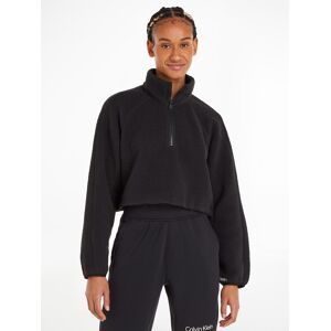 Calvin Klein Sport Stehkragenpullover »HYBRID - Sherpa Pullover« schwarz  XXL (44)