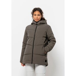 Jack Wolfskin Funktionsjacke »KAROLINGER LONG JKT W«, mit Kapuze cold-coffee  S (36)