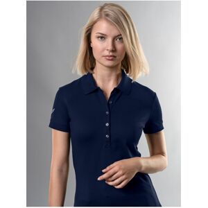 Trigema Poloshirt »TRIGEMA Poloshirt mit Kristallsteinen«, (1 tlg.) navy  XXXL