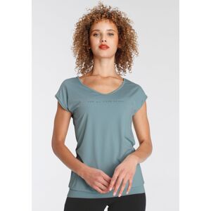 FAYN SPORTS Funktionsshirt »Cuffed Tee«, mit angeschnittenen Ärmeln eisblau  48/50