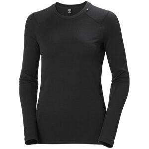 Helly Hansen Lifa Merino Midweight Crew, Damen, schwarz