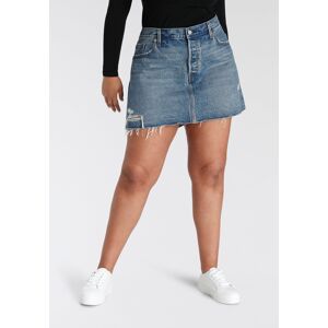 Levi's® Plus Jeansrock »PLUS NEW ICON SKIRT«, mit ausgefranster Kante und... med indigo Größe 16 (46)