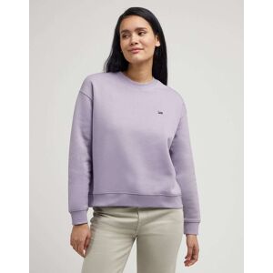 Lee® Sweatshirt »Sweatshirts Crew Sweatshirt« Violett Größe S