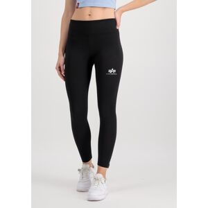 Industries Leggings »ALPHA INDUSTRIES Women - Leggings« black/metalsilver Größe XS