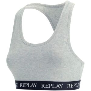 Replay Bralette »LADY RACERBACK BRA«, mit Racerback hellgrau-meliert Größe XL