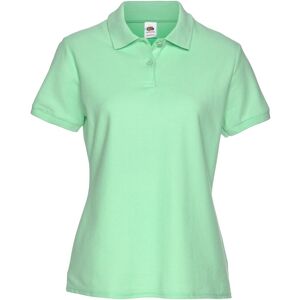 Fruit of the Loom Poloshirt »Lady-Fit Premium Polo« neo mint Größe S (36)