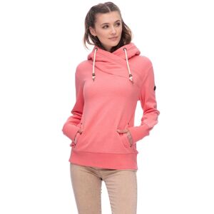 Ragwear Kapuzensweatshirt »HAPPENN«, hoher Schalkragen und Kapuze mit Kordelzug SALMON Größe XL (42)