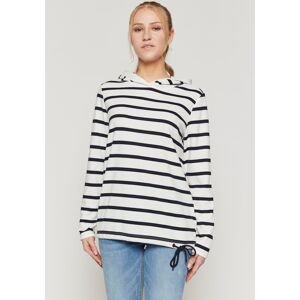 ZABAIONE Kapuzensweatshirt »Sweatshirt Em44ma« navy/white stripes Größe XXL (44)