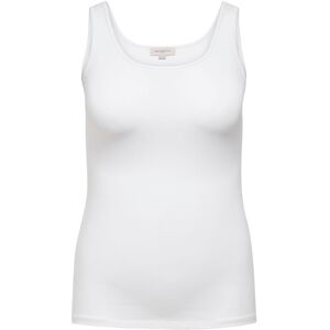 ONLY CARMAKOMA Tanktop »CARTIME TANK TOP JRS NOOS« White Größe S (42/44)