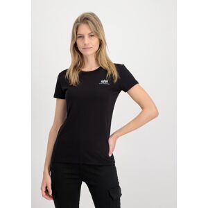 Industries T-Shirt »ALPHA INDUSTRIES Women - T-Shirts Basic T Small... black Größe L