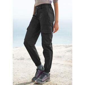 Vivance active Trekkinghose, sportlicher Cargo Jogger mit praktischen Taschen schwarz Größe 50