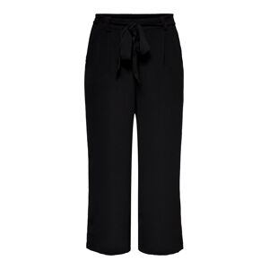 ONLY Palazzohose »ONLNOVA LIFE VIS CROP PALAZZO PANT SOLID« Black Größe 38 (M)