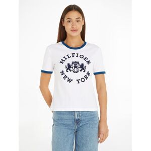 Tommy Hilfiger T-Shirt, mit grossem Markenlogo Th Optic White Größe S (36)