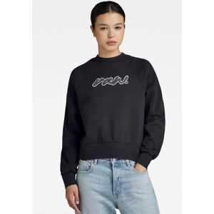 G-Star RAW Sweatshirt »Cornely raw dot raglan« dk black Größe L (40)