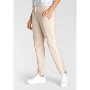 Boysen's Jogger Pants, mit Satin-Tape & besonderer Waschung - NEUE KOLLEKTION beige Größe 40