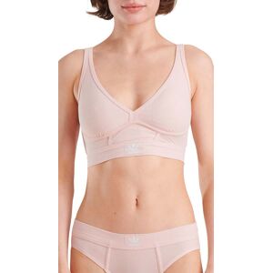 Adidas Originals Bustier »Flex Ribbed Cotton«, extra weiches Gefühl auf der... peach whip Größe XS (34)