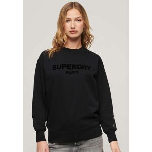 Superdry Sweatshirt »SPORT LUXE LOOSE CREW SWEAT« Black Größe S