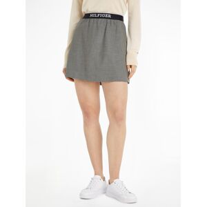 Tommy Hilfiger Bleistiftrock »ELASTICATED SHORT SKIRT«, Webrock mit... White_Check Größe 46