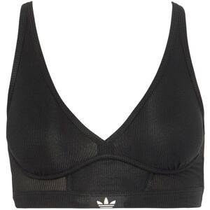 Adidas Originals Bustier »Flex Ribbed Cotton«, extra weiches Gefühl auf der... carbon Größe XS (34)