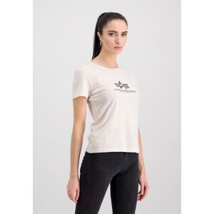 Industries T-Shirt »ALPHA INDUSTRIES Women - T-Shirts New Basic T Wmn« jet stream white Größe S