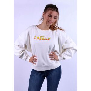 Capelli New York Sweatshirt, Tweety Character Lizenz Design auf Vorder- &... light beige Größe M
