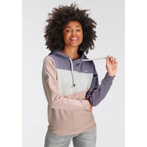 KangaROOS Hoodie, im coolen Colourblocking rosa-lavendel Größe 36/38 (S)