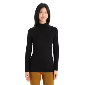 Icebreaker - Thermoshirt, Langarm, Women Merino 260 Tech Ls Turtleneck, L, Black