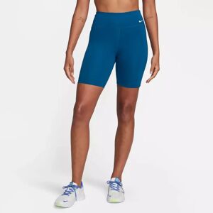 Nike - Kurze Sport Tights, W Nk One Df Mr 7in Shrt, L, Blau