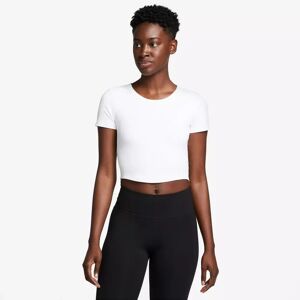 Nike - Cropped T-Shirt, Für Damen, Weiss, Größe S