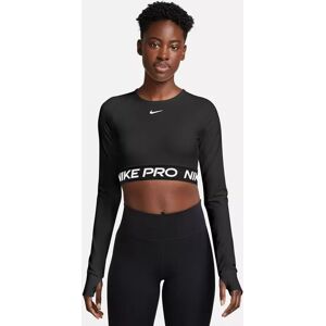 Nike - Cropped T-Shirt, Für Damen, Black, Größe Xs