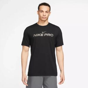 Nike - T-Shirt, Rundhals, Kurzarm, Dri-Fit Cotton, M, Black