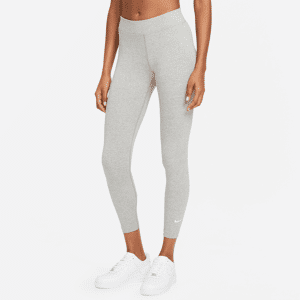 Nike Sportswear Essential7/8-Leggings mit mittelhohem Bund für Damen - Grau - L (EU 44-46)