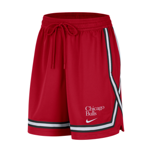 Chicago Bulls Fly Crossover Nike Dri-FIT-NBA-Basketballshorts mit Grafikprint für Damen - Rot - XXL (EU 52-54)