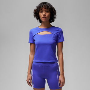 Jordan Sport Keyhole-Oberteil für Damen - Blau - L (EU 44-46)