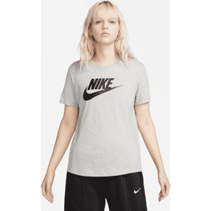 Nike Sportswear Essentials Damen-T-Shirt mit Logo - Grau - L (EU 44-46)