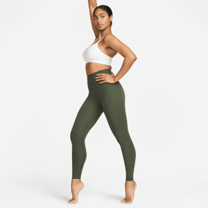 Nike ZenvyLeggings in voller Länge mit sanftem Halt und hohem Taillenbund für Damen - Grün - XS (EU 32-34)