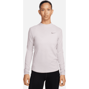 Nike Swift Dri-FIT Longsleeve-Laufshirt mit Stehkragen für Damen - Lila - XS (EU 32-34)