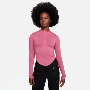 Nike Running Division Dri-FIT ADV Midlayer mit Halbreißverschluss für Damen - Rot - XXL (EU 52-54)