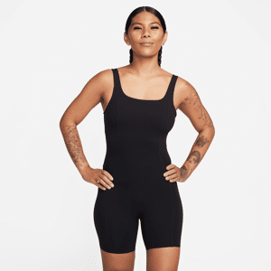 Nike Zenvy Dri-FIT kurzer Bodysuit für Damen - Schwarz - XS (EU 32-34)