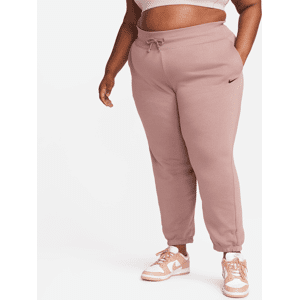 Nike Sportswear Phoenix FleeceOversize-Trainingshose mit hohem Taillenbund für Damen (große Größe) - Lila - 3X